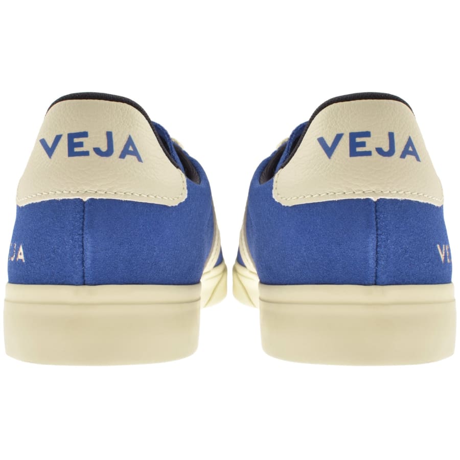 Veja Campo Bold Suede Trainers Blue | Mainline Menswear